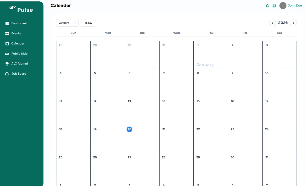 ALX Pulse Admin Panel screenshot 3