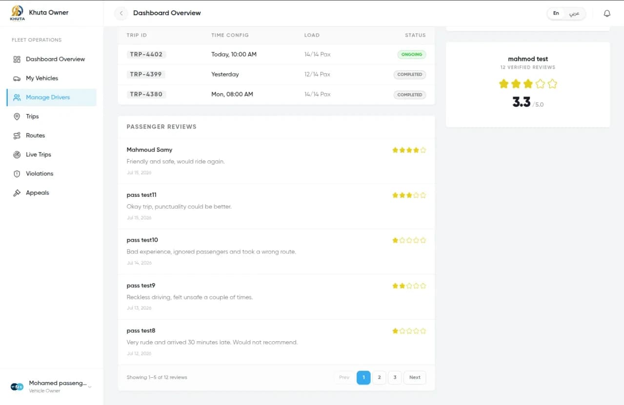 Khuta: Owner Dashboard screenshot 32