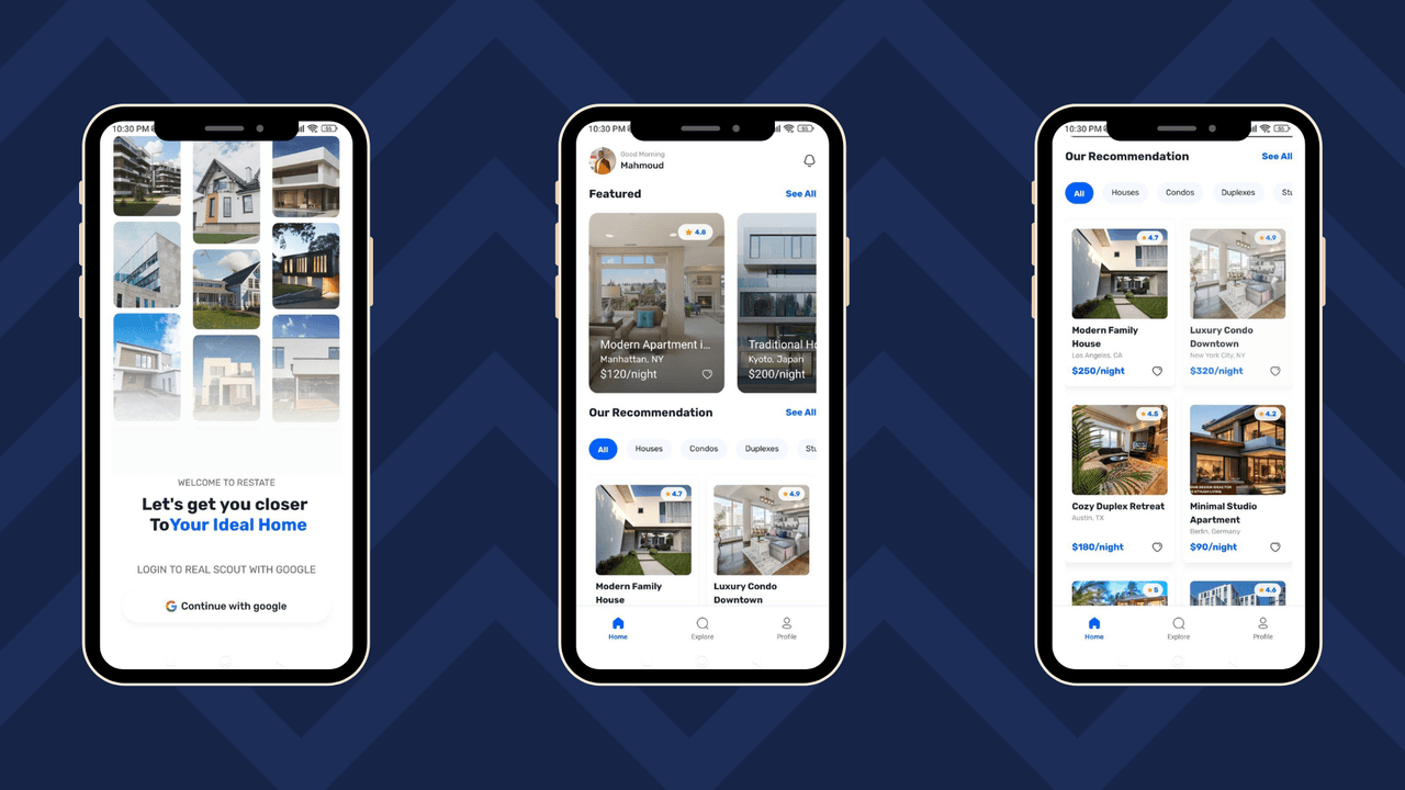 Real Estate Mobile App