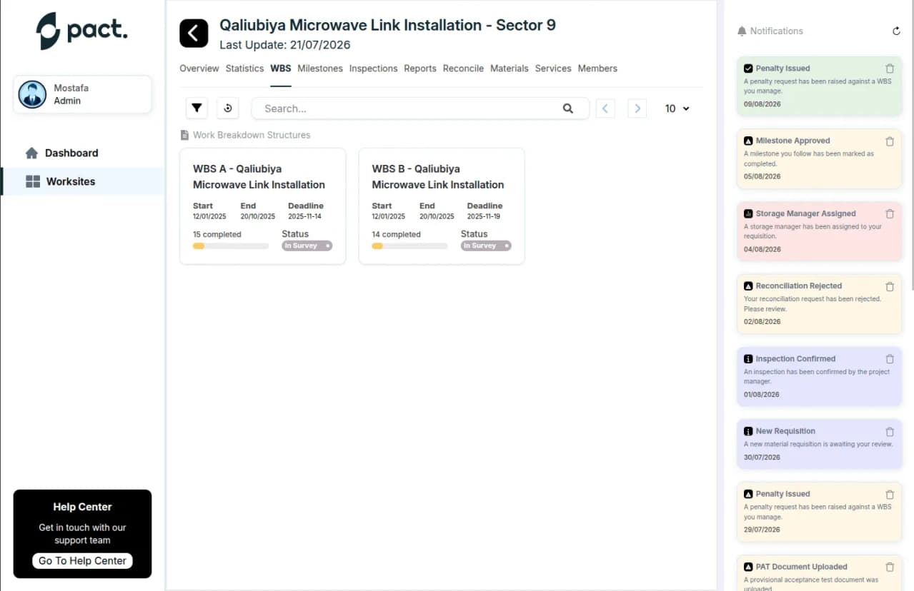 Engineering Project Management Platform screenshot 5