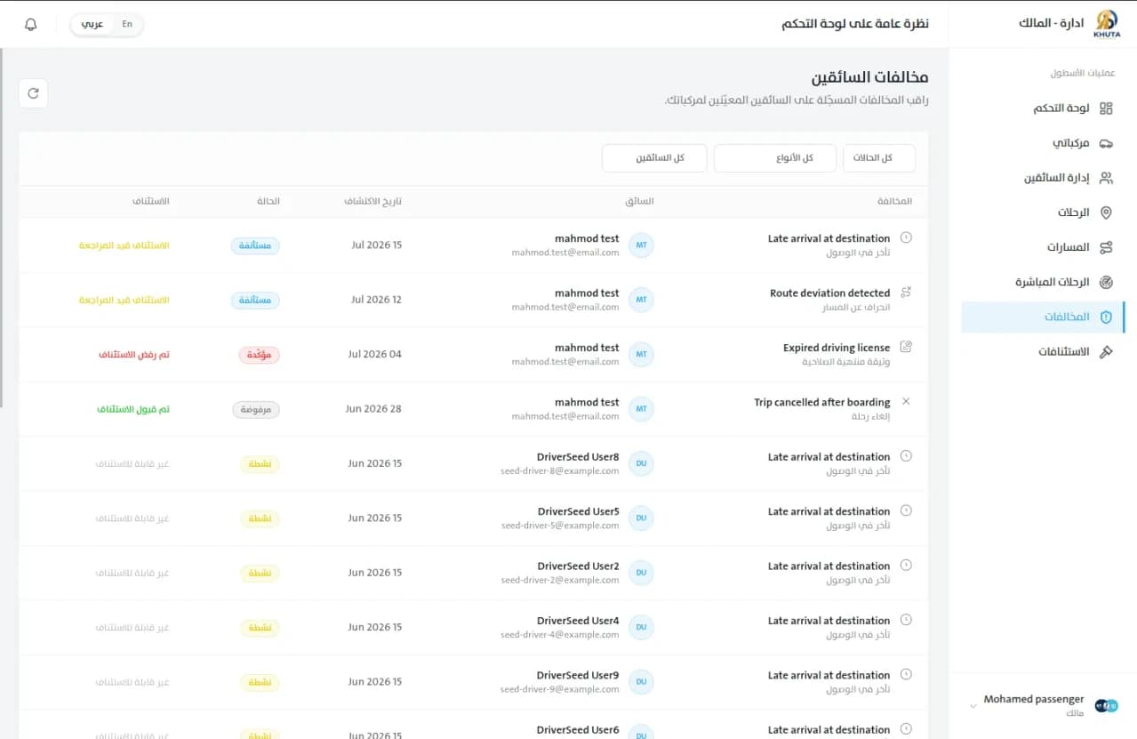 Khuta: Owner Dashboard screenshot 18