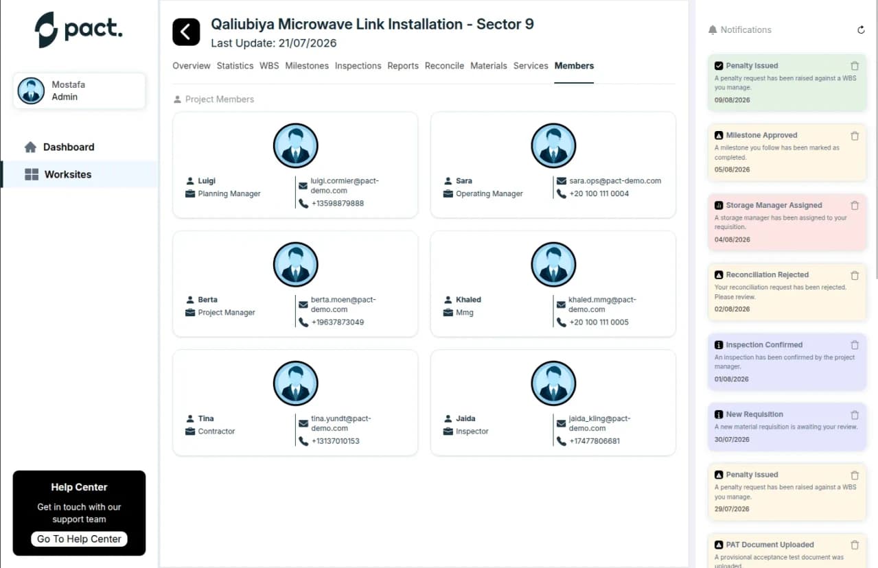 Engineering Project Management Platform screenshot 11