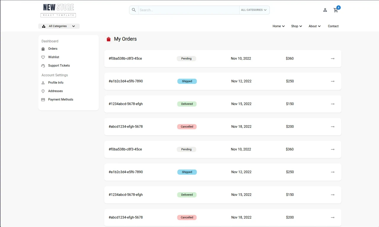 E-commerce Platform screenshot 7
