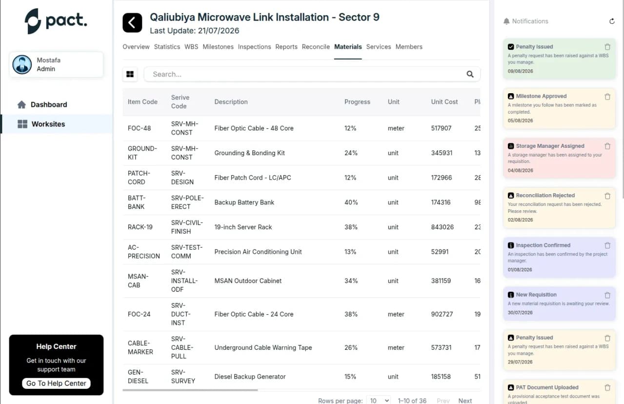 Engineering Project Management Platform screenshot 10