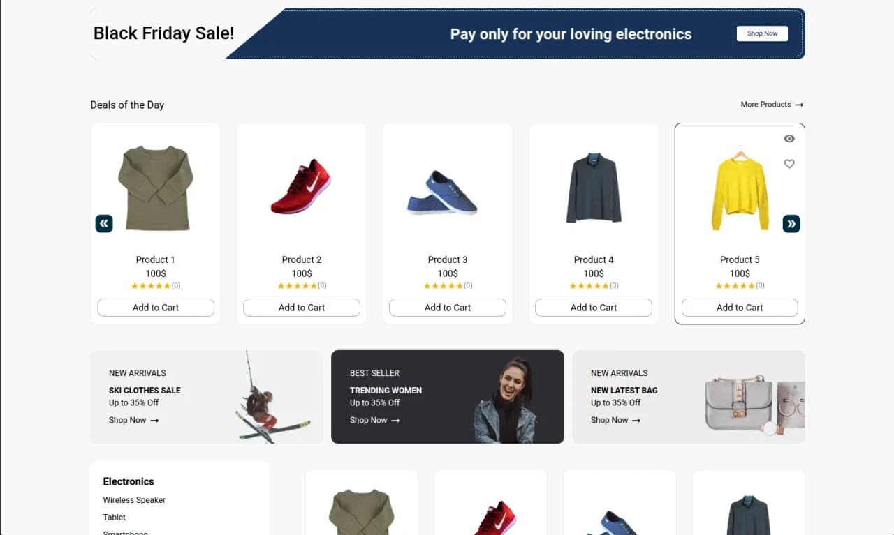E-commerce Platform screenshot 2