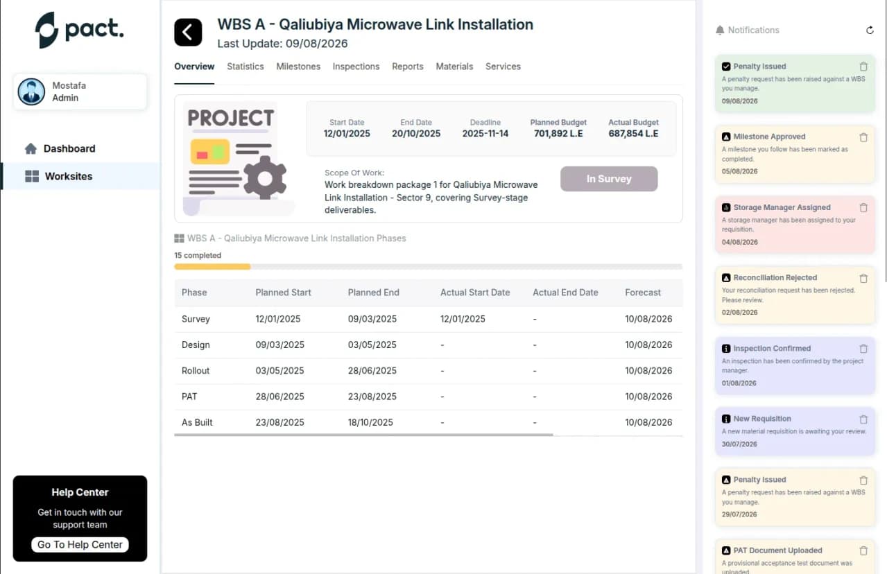 Engineering Project Management Platform screenshot 12