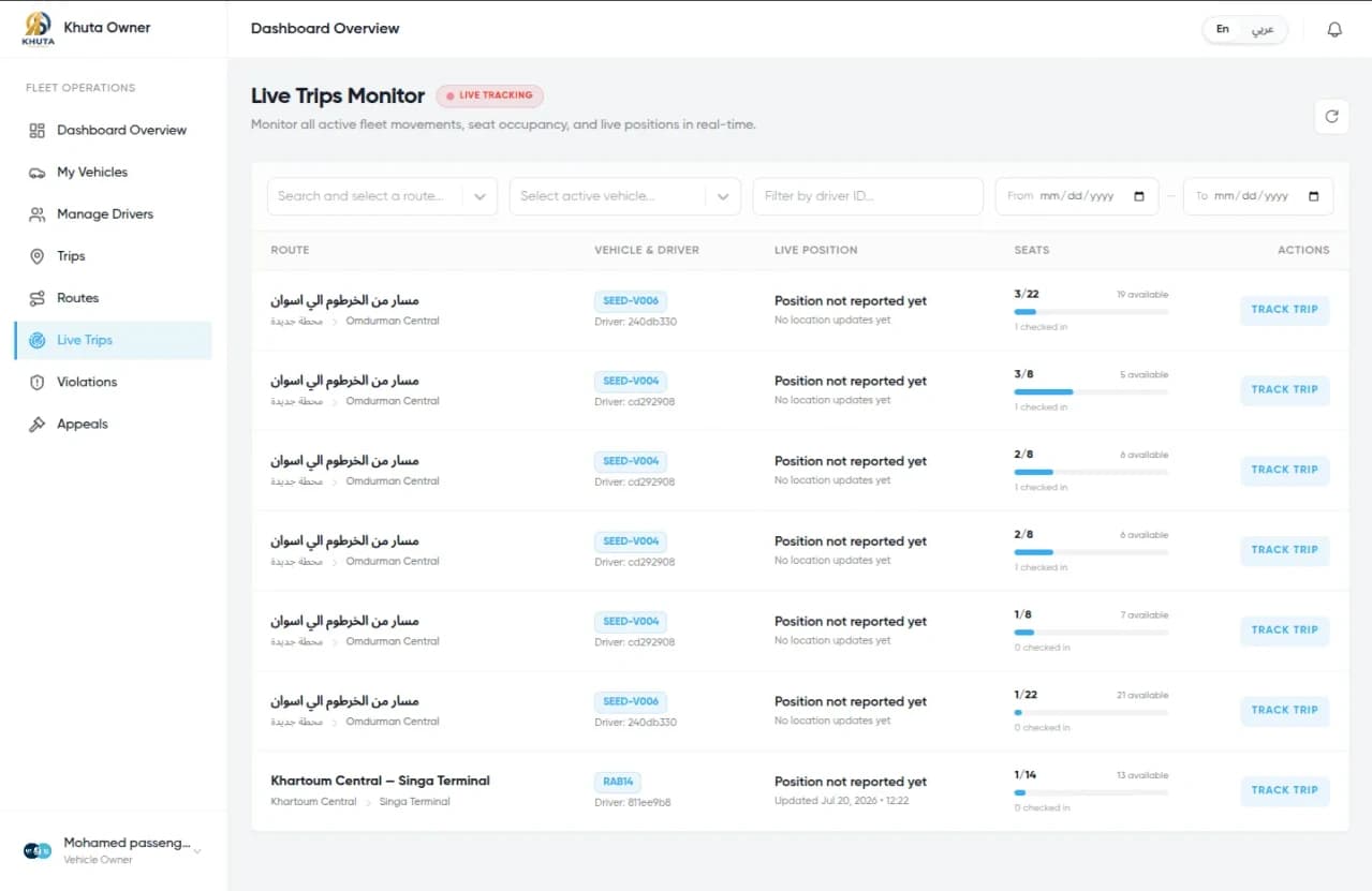 Khuta: Owner Dashboard screenshot 6